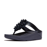 FINO Bauble-Bead Toe-Post Sandals