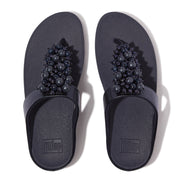 FINO Bauble-Bead Toe-Post Sandals