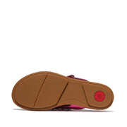 FitFlop x Song Hye Kyo<br> GRACIE Jewel-Deluxe Metallic-Leather Flip-Flops