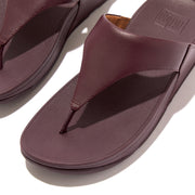 LULU Leather Toe-Post Sandals