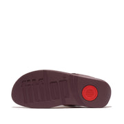 LULU Leather Toe-Post Sandals