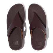LULU Leather Toe-Post Sandals