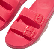 IQUSHION Translucent Two-Bar Buckle Slides