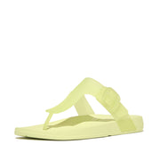 IQUSHION Translucent Adjustable Buckle Flip-Flops