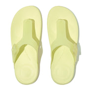 IQUSHION Translucent Adjustable Buckle Flip-Flops