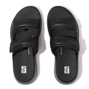 F-MODE Adjustable Padded-Leather Flatform Two-Bar Slides