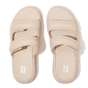 F-MODE Adjustable Padded-Leather Flatform Two-Bar Slides