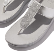 FINO Glitterdust  Metallic Toe-Post Sandals