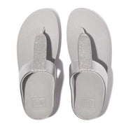 FINO Glitterdust  Metallic Toe-Post Sandals