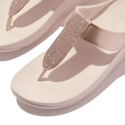 FINO Glitterdust  Metallic Toe-Post Sandals
