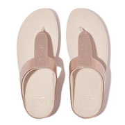 FINO Glitterdust  Metallic Toe-Post Sandals