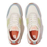 F-MODE Flow Suede-Mix Flatform Sneakers