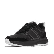 FitFlop x Song Hye Kyo <br>F-MODE Contrast-Stitch Leather Flatform Sneakers