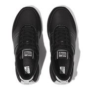 FitFlop x Song Hye Kyo <br>F-MODE Contrast-Stitch Leather Flatform Sneakers