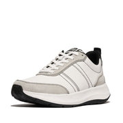 FitFlop x Song Hye Kyo <br>F-MODE Contrast-Stitch Leather Flatform Sneakers