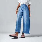 FitFlop x Song Hye Kyo GEN-FF Maxi-Buckle Contrast-Stitch Leather Mules