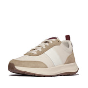 F-MODE FLOW Men's Leather/Suede Sneakers