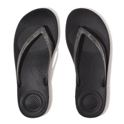 iQUSHION Ergonomic Glitter Flip-Flops