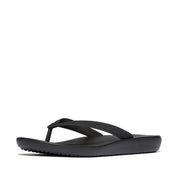 IQUSHION Mens Textures Strap Flip-Flops