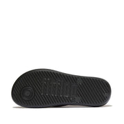 IQUSHION Mens Textures Strap Flip-Flops