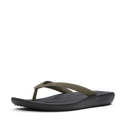 IQUSHION Mens Textures Strap Flip-Flops