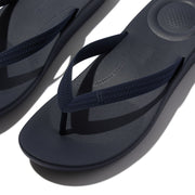 IQUSHION Mens Textures Strap Flip-Flops