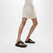 F-MODE GO Adjustable Flatform Toe-Post Sandals