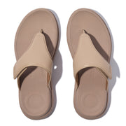 F-MODE GO Adjustable Flatform Toe-Post Sandals