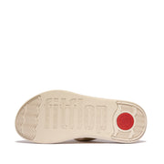 F-MODE GO Beadie-Button Adjustable Toe-Post Sandals