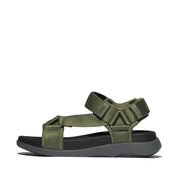 F-MODE Go Mens Adjustable Webbing Back-Strap Sandals