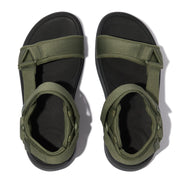 F-MODE Go Mens Adjustable Webbing Back-Strap Sandals