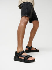 F-MODE Go Mens Adjustable Back-Strap Sandals