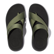 F-MODE Go Mens Webbing Sling Sandals