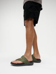 F-MODE Go Mens Webbing Sling Sandals