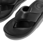 IQUSHION D-Luxe Padded Leather Toe-Post Sandals