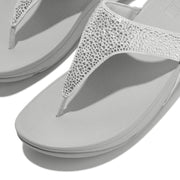 LULU Crystal-Mix Toe-Post Sandals