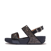 LULU Multi-Tonal Glitter Back-Strap Sandals