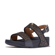 LULU Multi-Tonal Glitter Back-Strap Sandals