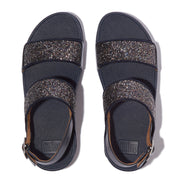 LULU Multi-Tonal Glitter Back-Strap Sandals