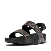 LULU Multi-Tonal Glitter Back-Strap Sandals