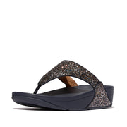 LULU Multi-Tonal Glitter Toe-Post Sandals