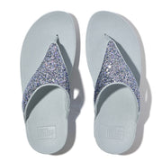 LULU Mult-Tonal Glitter Toe-Post Sandals