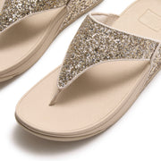 LULU Multi-Tonal Glitter Toe-Post Sandals