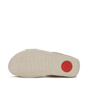 LULU Bold Crystal  Metallic Two-Bar Slides