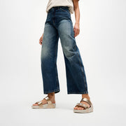 LULU Bold Crystal  Metallic Two-Bar Slides