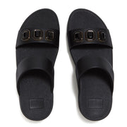 LULU Bold Crystal Two-Bar Slides