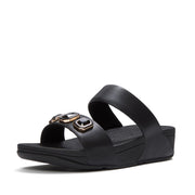 LULU Bold Crystal Two-Bar Slides