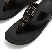 LULU Bold Crystals Toe-Post Sandals