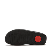 LULU Crocodile Toe-Post Sandals