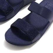 LULU Crystal Embellished Slides